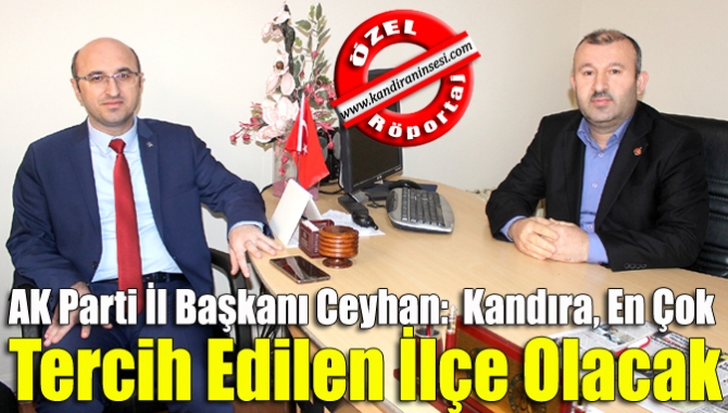 AK Parti İl Başkanı Şemsettin Ceyhan, Kandıra’nın Gıda OSB’siyle, duble