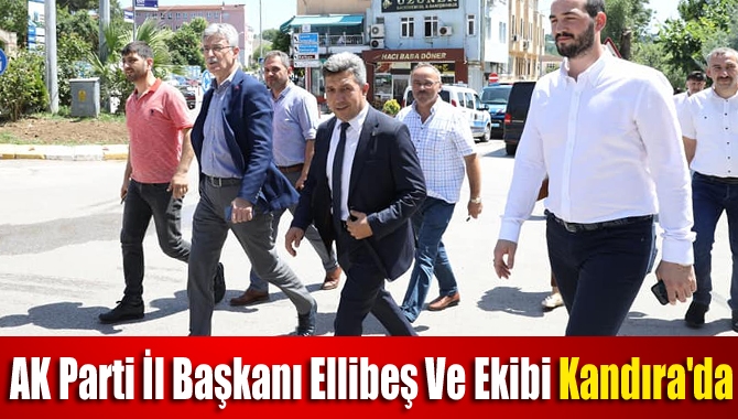 AK Parti İl Başkanı Mehmet Ellibeş ve yönetimi, ilçe ziyaretlerini