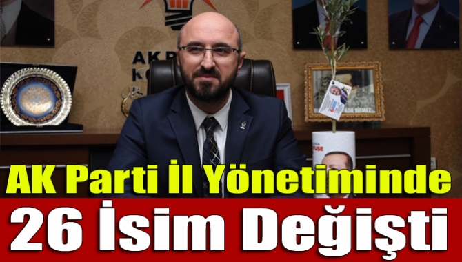 AK Parti’de önceki gün yapılan il kongresinde başkanlığa yeniden seçilen