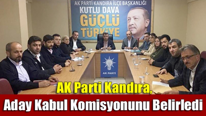 AK Parti Kandıra İlçe Teşkilatı, 5 Kasım 2018 (bugün) resmen