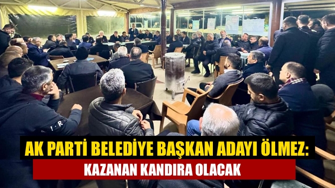 AK Parti Kandıra Belediye Başkan Adayı Erol Ölmez, Özbey Mahallesi