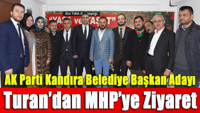 AK Parti Kandıra Belediye Başkan Adayı Adnan Turan’ın teşkilat ziyaretinden