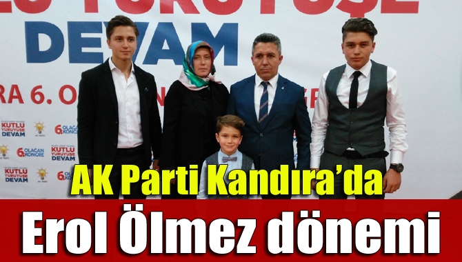 AK Parti Kandıra İlçe Teşkilatı’nın 6’ncı Olağan Kongresi’ndetek liste ile