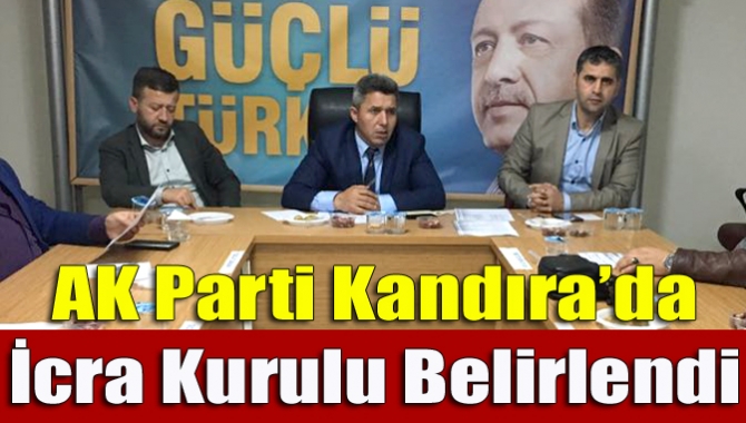 AK Parti Kandıra İlçe’nin 4 Ekim tarihinde yapılan kongrede İlçe