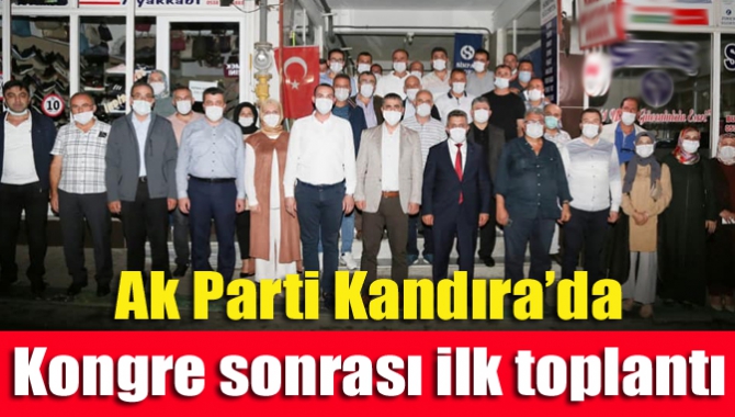 Pandemi süreci nedeniyle ara verilen Kandıra İlçe kongresinin gerçekleşmesiyle, kongre