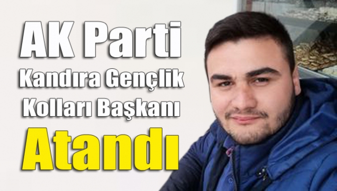 AK Parti Kandıra İlçe Gençlik Kolları'nda bayrak değişimi. AK Parti