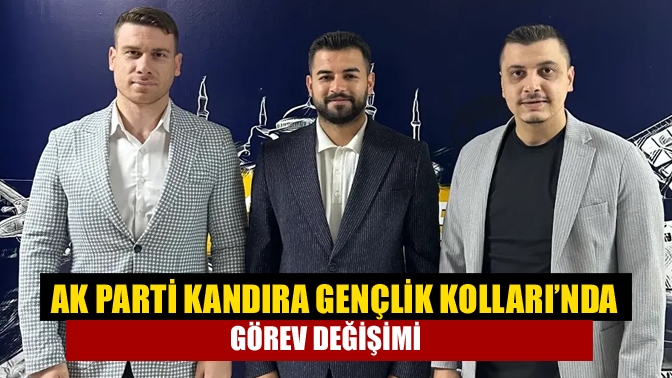 AK Parti Kandıra Gençlik Kolları Başkanlığına Barış Gülsever atandı. Gülsever