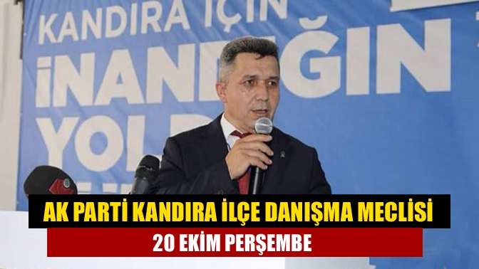 AK Parti Kocaeli İl Başkanlığı’nın ilçe danışma meclislerinde 3.hafta çok