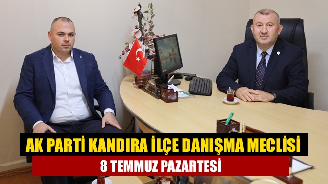 AK Parti Kandıra İlçe Başkanlığı 109.Genişletilmiş İlçe Danışma Meclisi (8