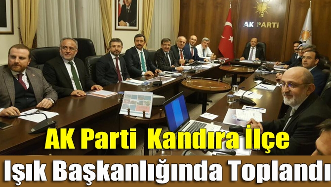 AK Parti  Kandıra İlçe Teşkilatı ve Kandıra Belediye Başkanı