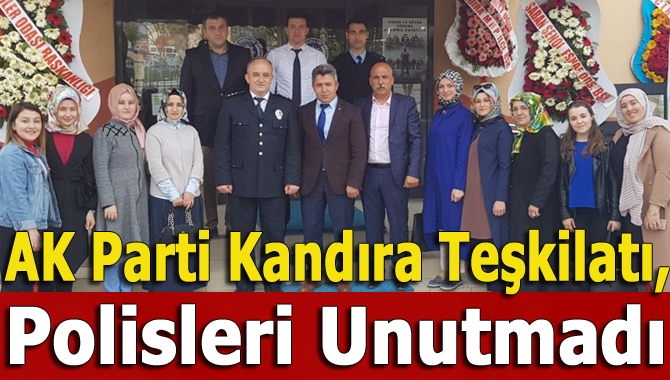 AK Parti Kandıra İlçe Teşkilatı, Polis Teşkilatı’nın 173’üncü yıldönümü nedeniyle