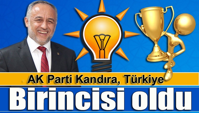 AK Parti Kandıra İlçe Teşkilatı yaptığı hizmetler ile Türkiye ve