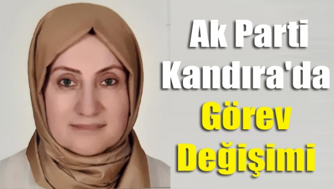 AK Parti Kandıra Kadın kolları Başkanlığı’na Nilgün Gürcan aday gösterildi.