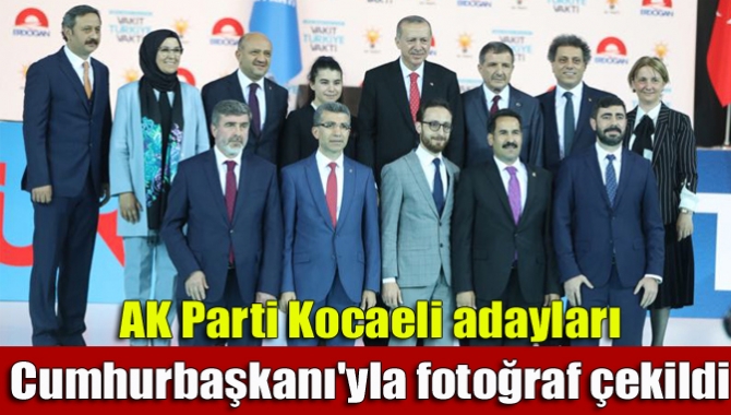 AK Parti Seçim Beyannamesi ve Milletvekili Aday Tanıtım Toplantısı'nda AK