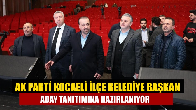 AK Parti Kocaeli İl Başkanı Dr. Şahin Talus, yarın (3
