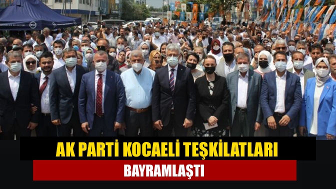 AK Parti Kocaeli teşkilatları il başkanlığının ev sahipliği yaptığı programla