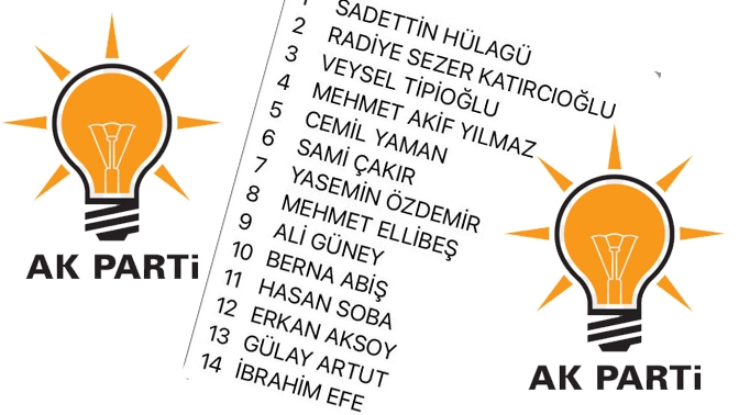 AK Parti'nin Kocaeli milletvekili aday listesi belli oldu AK Parti