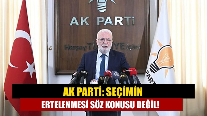 AK Parti Grup Başkanvekili Mustafa Elitaş, Kahramanmaraş merkezli depremlerin ardından