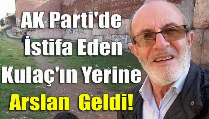 Ak Parti Kandıra İlçe Başkanlığı yönetim kurulu üyeliğinden Belediye başkan