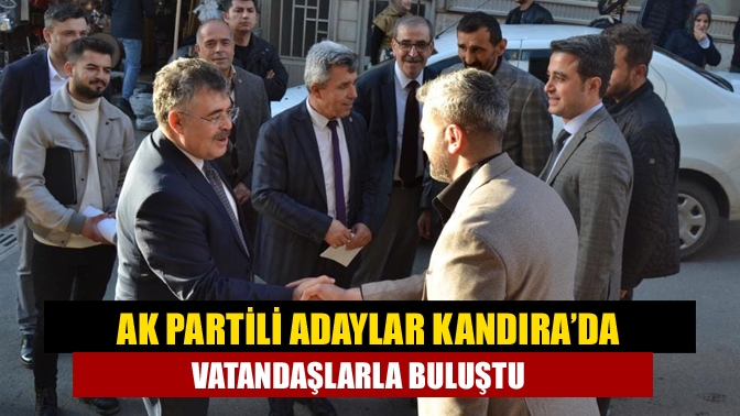 AK Parti Kocaeli Milletvekili Adayları Veysel Tipioğlu, Sami Çakır ve