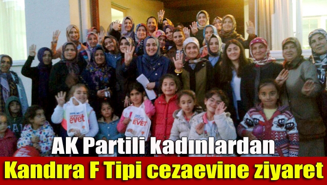 AK Parti İl Kadın Kolları Başkanı Serpil Yılmaz ve AK