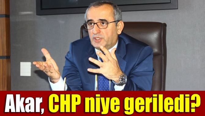 Milletvekili Haydar Akar'a göre düşüşün iki nedeni var. Birincisi HDP'ye