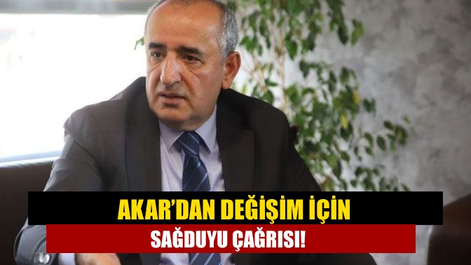 CHP önceki dönem Kocaeli Milletvekili Haydar Akar sosyal medya hesabından