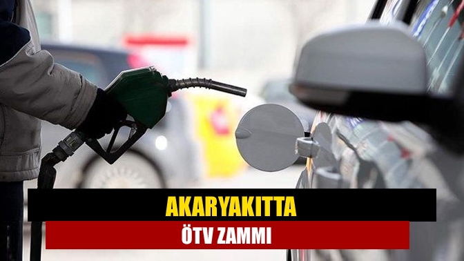 Resmi Gazete'de yayımlanan Cumhurbaşkanı kararıyla, akaryakıt üzerinden alınan özel tüketim