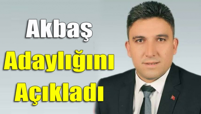 AK Parti Kandıra İlçe Başkanlığı'na aday adayı Hakan Akbaş, başvurusunu