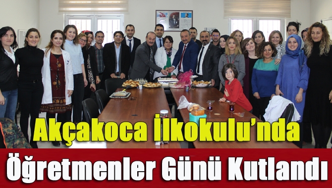 Kandıra Akçakoca İlkokulu Okul Aile Birliği, 24 Kasım Öğretmenler Günü’nü