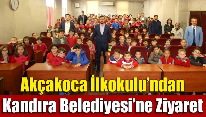 Kandıra Akçakoca İlkokulu  4. sınıf öğrencileri belediyelerin işleyişi ve