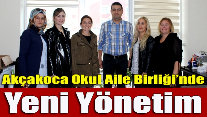 Akçakoca İlkokulu Okul Aile Birliği genel kurul toplantısında yeni yönetim