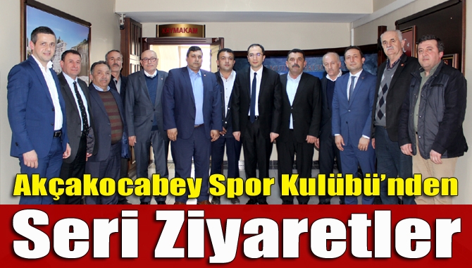 Kandıra’da kısa bir süre önce kurulan Akçakocabey Spor Kulübü yöneticileri,