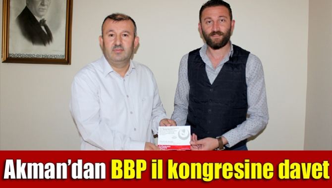 Büyük Birlik Partisi Kandıra İlçe Başkanı Kemal Akman, önümüzdeki Pazar