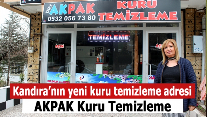 Kandıra’nın yeni kuru temizleme adresi AKPAK Kuru Temizleme, Çarşı Mahallesi