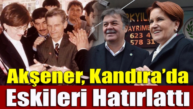 İYİ Parti Genel Başkanı Meral Akşener, Doğru Yol Partisi eski