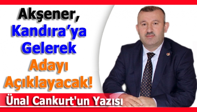 İYİ Parti Kandıra Belediye başkan adayının kim olacağı merakla beklenirken,