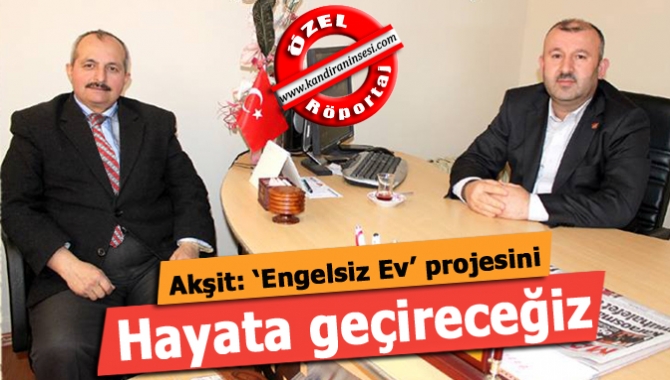 Kandıra Engelliler Dayanışma ve Yardımlaşma Deneği Başkanı Mustafa Akşit, engelli