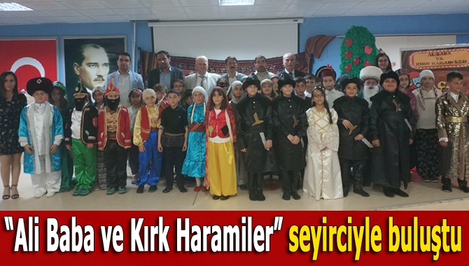 Zafer İlkokulu öğrencileri “Bana Bir Masal Anlat” projesi kapsamında hazırladıkları