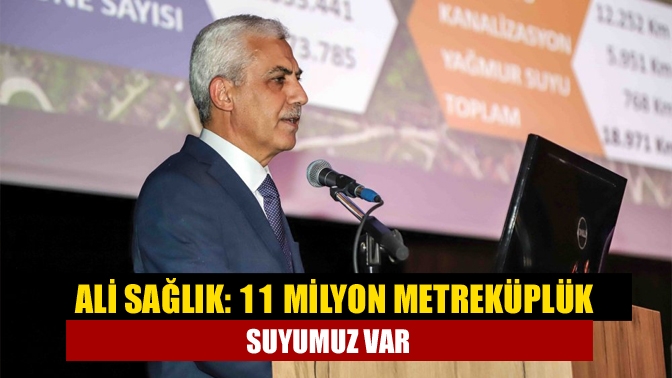 İSU Genel Kurulu’nda Yuvacık Barajı’ndaki son durumu açıklayan Genel Müdür