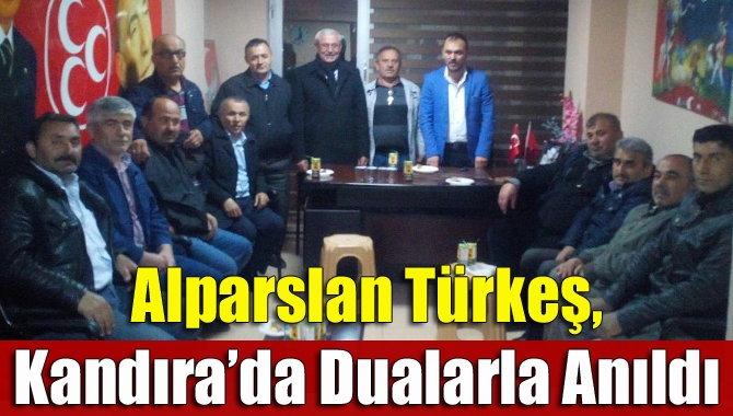 MHP Kandıra İlçe Teşkilatı, merhum Alparslan Türkeş’in ölüm yıl dönümünde