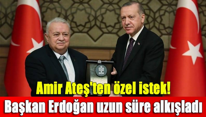 Kültür ve Turizm Ödülleri Töreni'nde bestekar Kandıralı hemşerimiz Amir Ateş'in