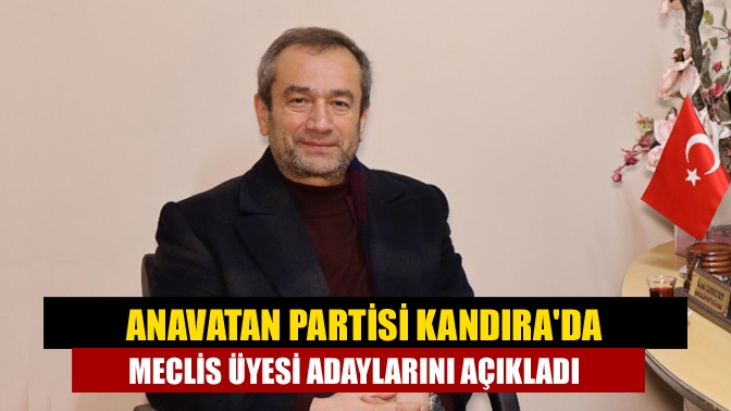 Kandıra Bağımsız Belediye Başkan adayı Cengiz Kan Kandıra Belediye meclis