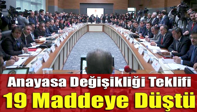 TBMM Anayasa Komisyonunda görüşülen anayasa değişiklik teklifindeki cumhurbaşkanı seçilme şartları