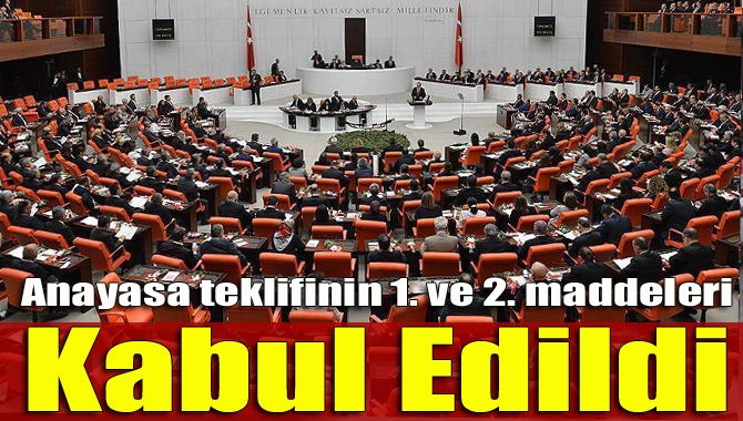 TBMM Anayasa Komisyonunda, Türkiye Cumhuriyeti Anayasası'nda Değişiklik Yapılmasına Dair Kanun