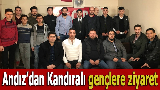 CHP İl Gençlik Kolları Başkanı Emre Andız, Kandıra İlçe Gençlik
