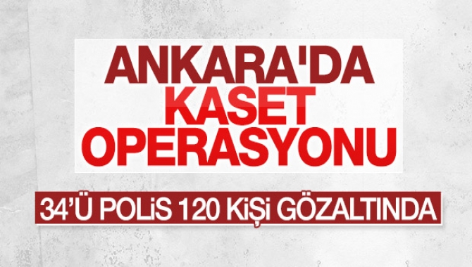 Deniz Baykal ve MHP'lilerin kasetleri ile ilgili 120 kişi için