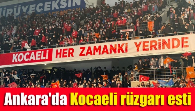 AK Parti Genel Merkez Gençlik Kolları 6. Olağan Kongresi'nde Kocaeli