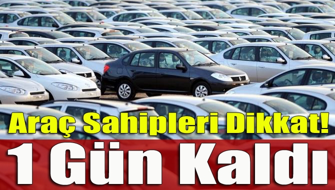 Motorlu taşıtlar vergisinin ilk taksiti 31 Ocak'ta sona eriyor. Peki,