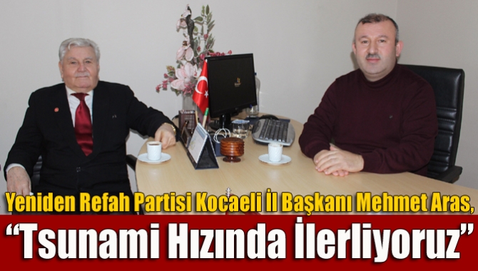 Henüz yeni kurulmalarına rağmen partiye büyük bir talep olduğunu söyleyen